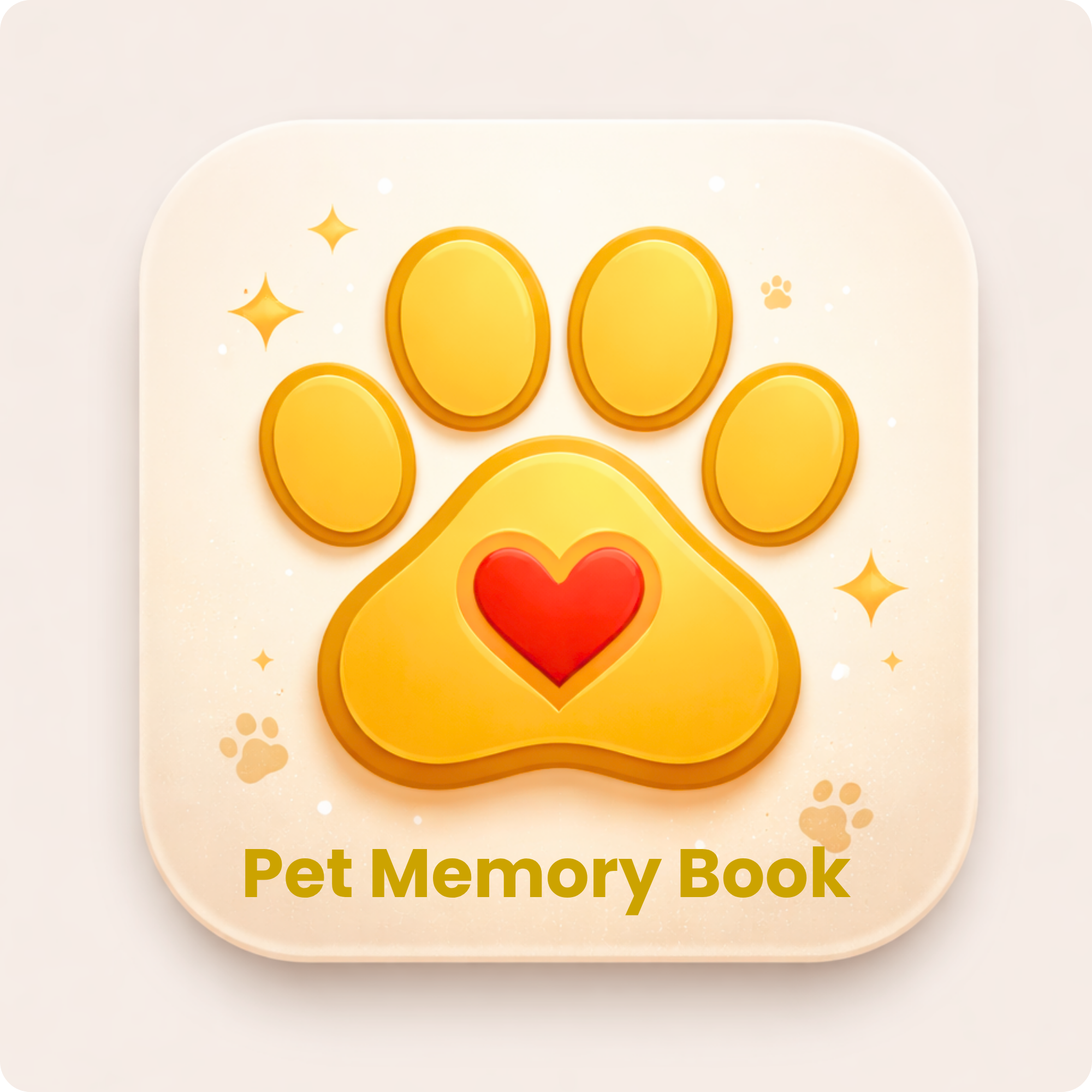 Pet Memory Book app